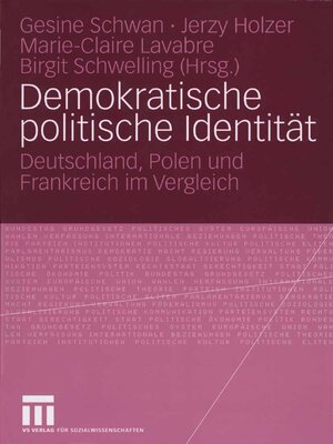 cover image of Demokratische politische Identität